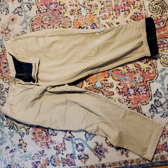 L. L. Bean flannel lined khaki - Picture 4 of 4